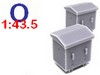 Lot de 2 caisses à piles (Version courte)