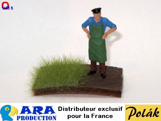Applicateur de flocage d'herbe statique ABS mini pour modèles Gundam, miniatures militaires, dioramas de wargame et outil de création de paysages de terrain  26
